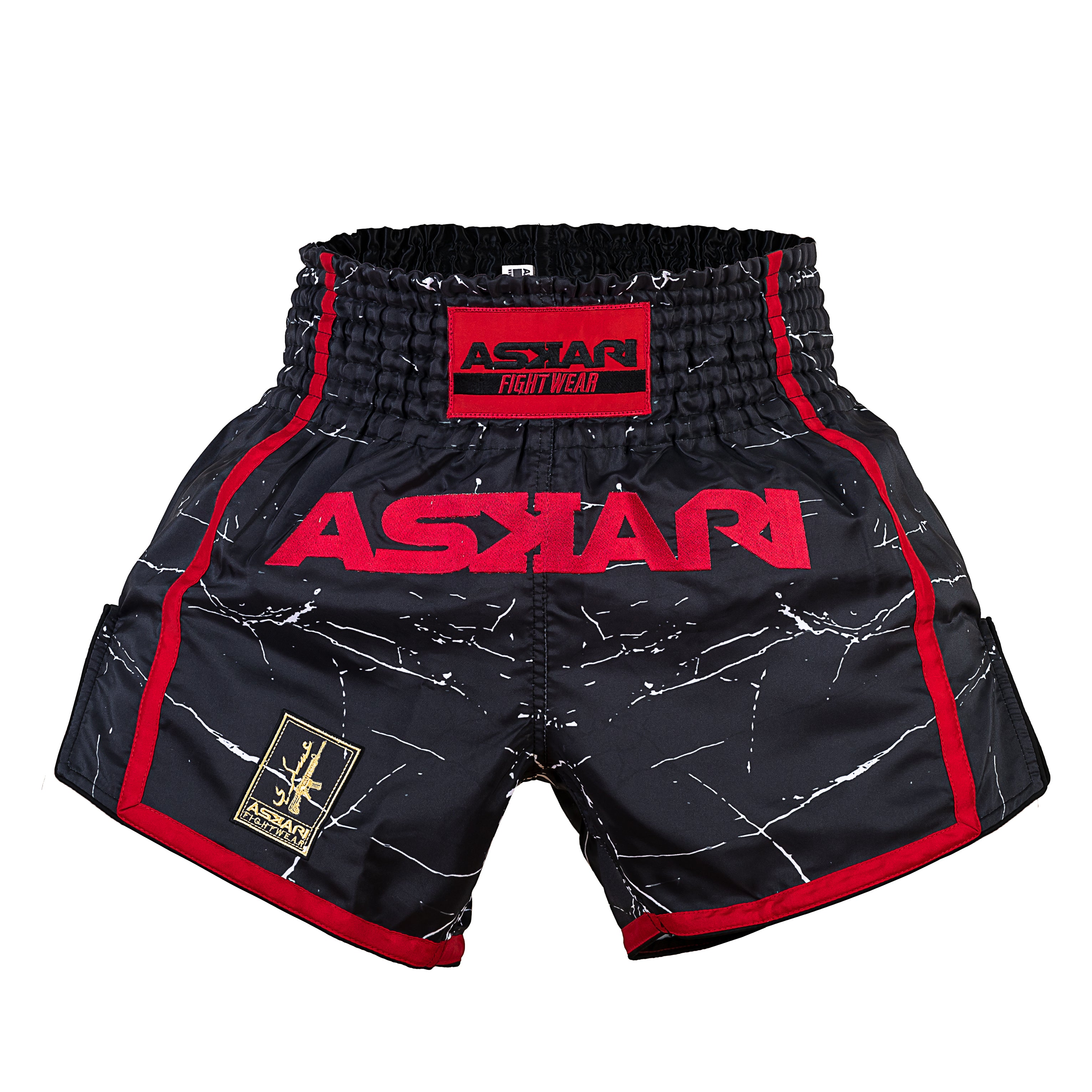 Vêtement Sport Polyester Short Muay Thai YUANGANG - Unisexe Fitness MMA Taille élastique Vêtement Entraînement Martial
