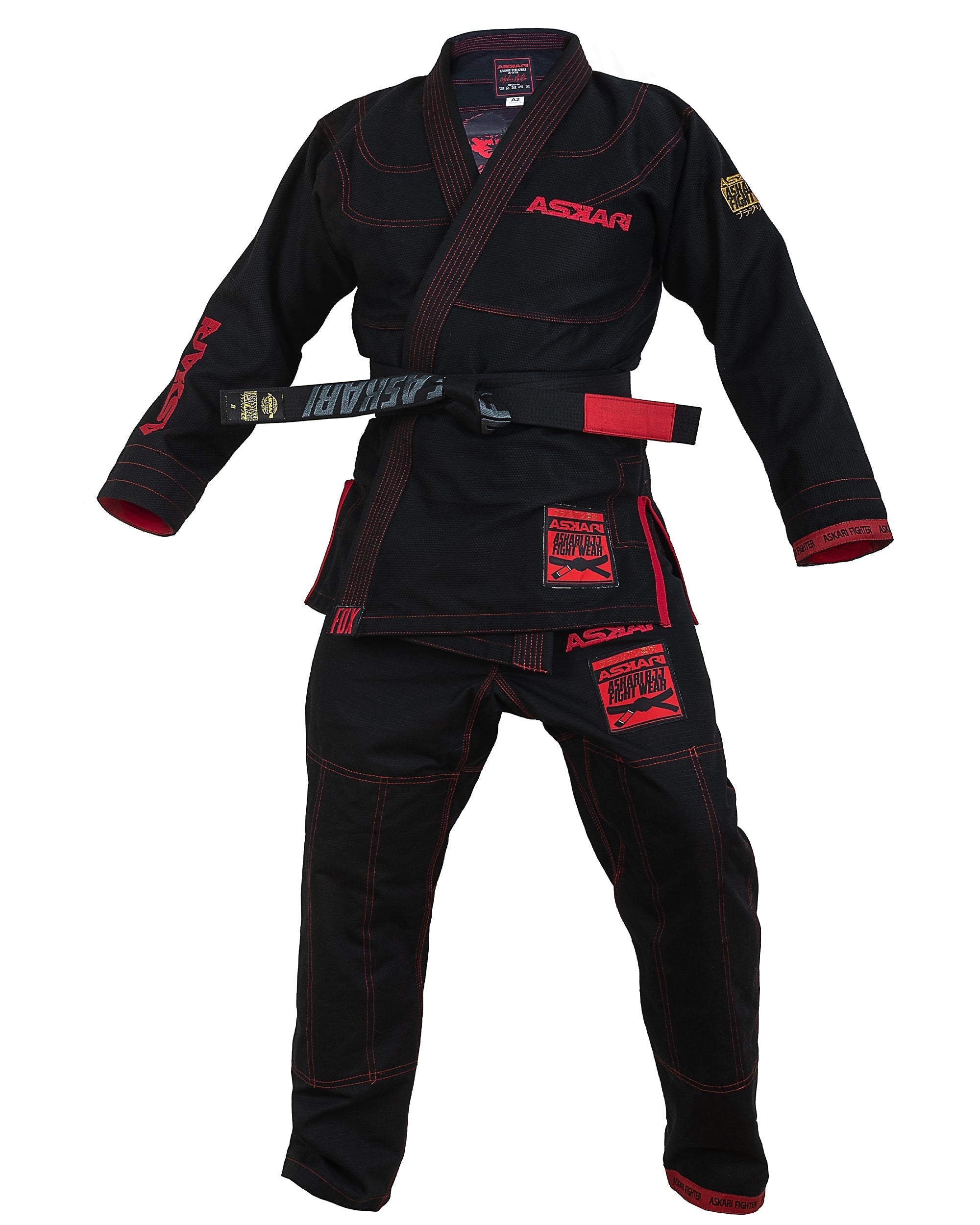 NKL Thunder BJJ Kimono Negro